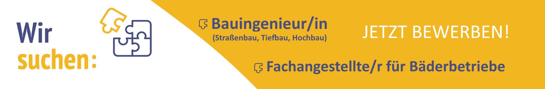 BannerBauing. fachangestellter für bäderbetriebe